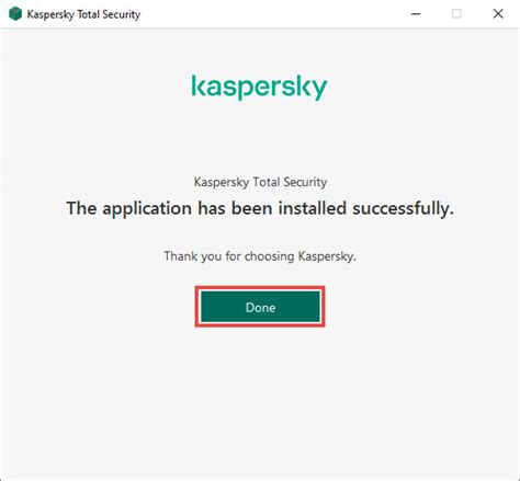 Detailed instructions on installing Kaspersky Total Security.